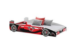 Vaikiška lova Kobi Automobilis 160x80 cm + čiužinys