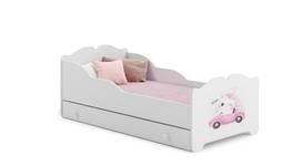 Vienvietė lova ANNA 160x80 su stalčiumi - Katė