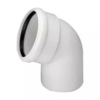 Alkūnė vidaus kanalizacijai Magnaplast Skolan, 58 mm, 45 °