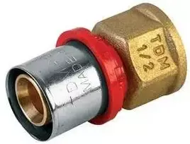 Tdm_Brass Presuojamas adapteris 1635, 26 mm x 3/4″, vidin. sriegis