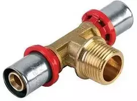 Tdm_Brass Presuojamasis trišakis 1660, 16 mm x 1/2″, išor. sriegis