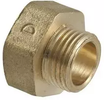 Tdm_Brass Perėjimas 116, 3/4" x 1/2", vidinis/išorinis sriegiai