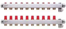 Danfoss GV kolektoriaus komplektas SSM 10+10 su antgaliu