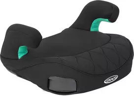 automobilinė kėdutė-paaukštinimas Graco Booster Max R129 su IsoFix, spalva: juoda (137-150 cm)