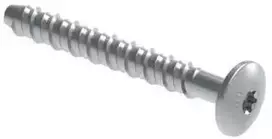 Walraven betonsraigtis 6x60 Ø17 mm - galvanizuotas, plokščias, torx 30, įtrūkusiam/neįtrūkusiam betonui. 100 vnt./dėžėje.