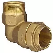 90° kampas, 32 mm x 1 1/4 colio nipelis - Isiflo
