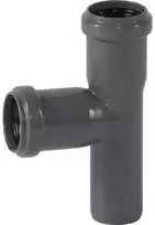 Gebr Ostendorf Kunststoffe HT Safe atšakinis vamzdis 32/32 mm 88,5 gr. Greitesnis ir paprastesnis montavimas su naujais patentuotais sandarinimo žiedais, sudarytais iš 3 lūpų.