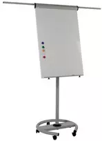 Bi Silque Apverčiama lenta, Bi-Office, transformuojama, 100 x 70 cm, su ratukais, reguliuojamo dydžio