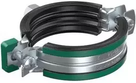 Walraven KSB2 vamzdžių spaustukas 31-35 mm - galvanizuotas 2 varžtų vamzdžių spaustukas M8/10 su EPDM ir greito fiksavimo sistema