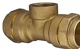 T formos antgalis su vidine mova 32 mm x 1 - Isiflo