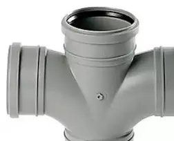 Uponor HTP dvigubas kolektorius 88° 110 mm pilkas - Pilkas