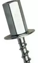 Bossard Betonsraigtis 6kt Ø6x35mm - Mungo MCS-I plienas FZ-6kt galvutė ir sriegis, 50 vnt. dėžutėje