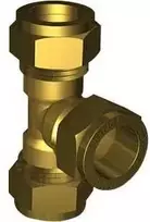 IBP CONEX trišakis 18 - 3/4 - 18 mm su suspaudžiama mova