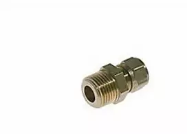 Vsh Fabrieken VSH suspaudimo adapterio nipelis, chromuotas, 15 mm x 1/2