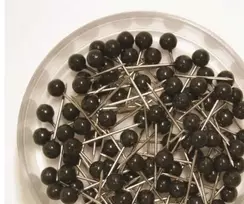 Büngers Kortelės smeigtukas 20 mm juodas (100)