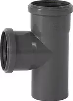 Gebr Ostendorf Kunststoffe HT Safe atšakinis vamzdis 75/75 mm 87gr. Greitesnis ir paprastesnis montavimas su naujais patentuotais sandarinimo žiedais, sudarytais iš 3 lūpų.