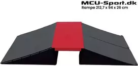 MCU-Sport riedlenčių rampos komplektas 212,7 x 94 x 26 cm