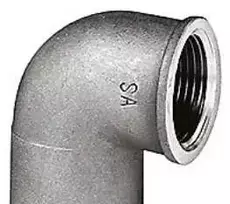 Sanha 90° kampas 3/4 -18 mm - vamzdžio sriegio įvorė ir litavimo įvorė