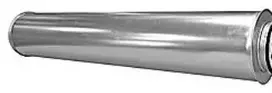 Alnor Duslintuvas ø125 L=300 - 25 mm izoliacija, nipelis/nipelis