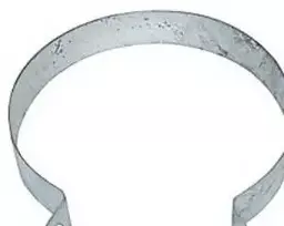 J. Petersens Beslagfabrik A/S Vamzdžių spaustukas cinkuotas 76,1 mm - 43255