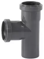 Gebr Ostendorf Kunststoffe HT Safe atšakinis vamzdis 50/50 mm 87 gr. Greitesnis ir paprastesnis montavimas su naujais patentuotais sandarinimo žiedais, sudarytais iš 3 lūpų.