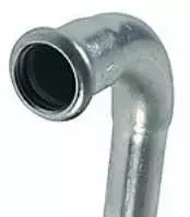 Aalberts integrated piping systemsBV VSH lenktas plienas, 88,9 mm, 90 g/m, 1 m² - M-track XPress nerūdijančio plieno presas