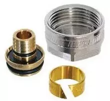 Watts Jungiamųjų jungčių rinkinys „Eurocone“ 3/4x15x2,5 t/pex