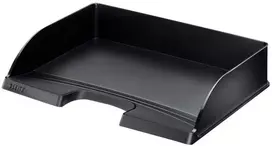 Leitz Dokumentų dėklas „Plus Landscape Standard“, plastikinis, juodas, A4, 350 x 245 x 63 mm, 363 mm, 273 mm
