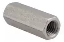 Walraven srieginė įvorė M8x30mm - nerūdijantis 304 plienas, skirta dviejų srieginių dalių prailginimui