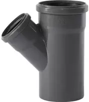 Gebr Ostendorf Kunststoffe HT Safe atšakinis vamzdis 110/75 mm 45 gr. Greitesnis ir paprastesnis montavimas su naujais patentuotais sandarinimo žiedais, sudarytais iš 3 lūpų.