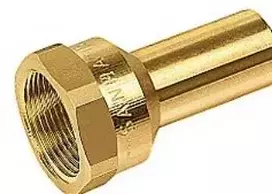 Sanha Pereinamoji įvorė 1/2x15 mm - 1/2x15 mm lygus vario presas. M ir V formos padėklai. Pistoleto spalvos.
