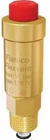 FLAMCO Automatinis oro išleidimo anga 1/2 su uždaromuoju vožtuvu. Atlaiko 50 % glikolio.