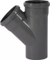 Gebr Ostendorf Kunststoffe HT Safe atšakinis vamzdis 110/110 mm 45 gr. Greitesnis ir paprastesnis montavimas su naujais patentuotais sandarinimo žiedais, sudarytais iš 3 lūpų.