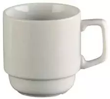 Multi Porcelianinis puodelis, 28 cl, Ø8x9 cm, baltas, 48 vnt./dėžutėje