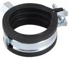 Walraven KSB1 vamzdžių spaustukas 53–56 mm – galvanizuotas 1 varžto vamzdžių spaustukas su EPDM ir M8 sriegiu