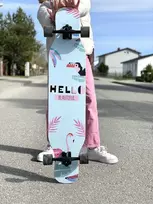 Cooler Stuff Riedlentė longboard flamingas 105 cm.