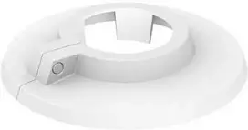FLAMCO Plastikinė rozetė, balta, 15 mm, dviejų dalių, Ø 55 mm