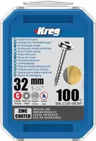 Maxi-Lock varžtai stambiu sriegiu KREG SML-C125-100-INT 32mm, 100vnt.