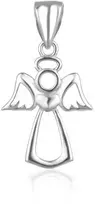 Beneto Švelnus sidabrinis pakabukas Angel AGH676