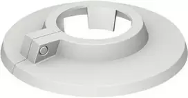 FLAMCO Plastikinė rozetė pilka 1/2 dviejų dalių Ø 60 mm