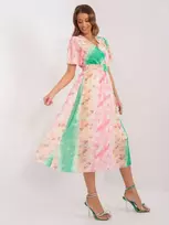 Italy Moda Suknelė-DHJ-SK-15967-2,86-šviesiai rožinė