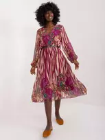 Italy Moda Suknelė-DHJ-SK-10536N-6.47-violetinė