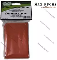 Max Fuchs Išgyvenimo antklodė MFH oranžinė (27135)