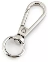 Oem Metalinis karabinas 50 mm - mažas raktų karabinas - Survival