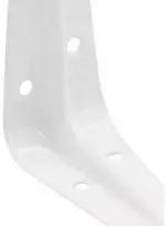 Oem Lentynos atrama - balta - 300x350 mm - plieno kampas