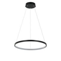 Prekė su pažeista pakuote. Šviestuvas kabinamas Light Prestige Ring Ring, LED, 3000 - 6000 °K, 1 x 22 W, juoda sp., 40 x 40 cm