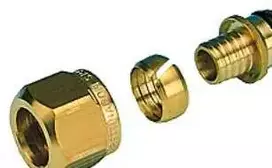 PETTINAROLI Jungčių rinkinys PEX 3/4-20mm - 20mm grindų šildymo paskirstymo vamzdžiams