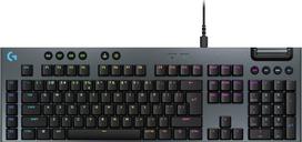Prekė su pažeista pakuote. Laidinė žaidimų klaviatūra Logitech G915 X, Anglų (US), juoda sp./pilka sp.