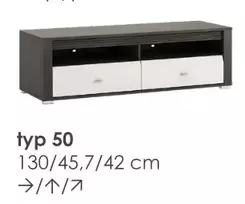 TV staliukas Extom RTV spintelė SEVILLA TYP50