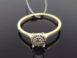 Best Diamonds Geltono aukso žiedas su briliantais Praba: 585